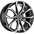 MSW msw 48 gloss black full polished gloss black full polished 17"(W19373001T56)