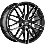 MSW msw 72 gloss black full polished gloss black full polished 17"(W19283501T56)
