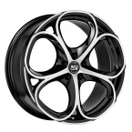 MSW msw 82 gloss black full polished gloss black full polished 18"(W19374001T56)