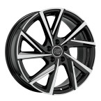 MSW msw 80-5 gloss black full polished gloss black full polished 16"(W19386001T56)