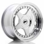 JAPAN RACING JR6 JR6 Silver Machined Face Silver Machined Face 16"(5902211924357)