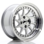 JAPAN RACING JR26 JR26 Silver Machined Face Silver Machined Face 15"(5902211926559)