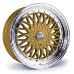 Dare DRRS Gold Polished - Chrome Rivets Gold Polished / Chrome Rivets 17"(D17755112-120GPDRS35)