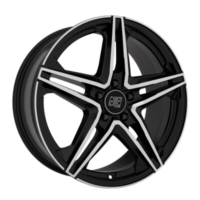 MSW msw 31 gloss black full polished 18"
             W19412501T56