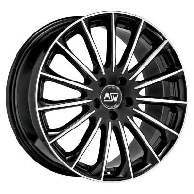 MSW msw 30 gloss black full polished 18"
             W19320501T56